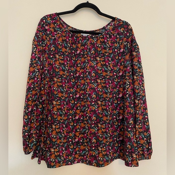 BUNDLE OF FOUR Ava & Viv Long Sleeve Blouses size X & 1X - Picture 2 of 5